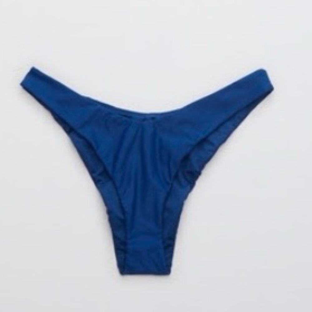 AERIE HIGH CUT CHEEKIEST BIKINI BOTTOM - XL